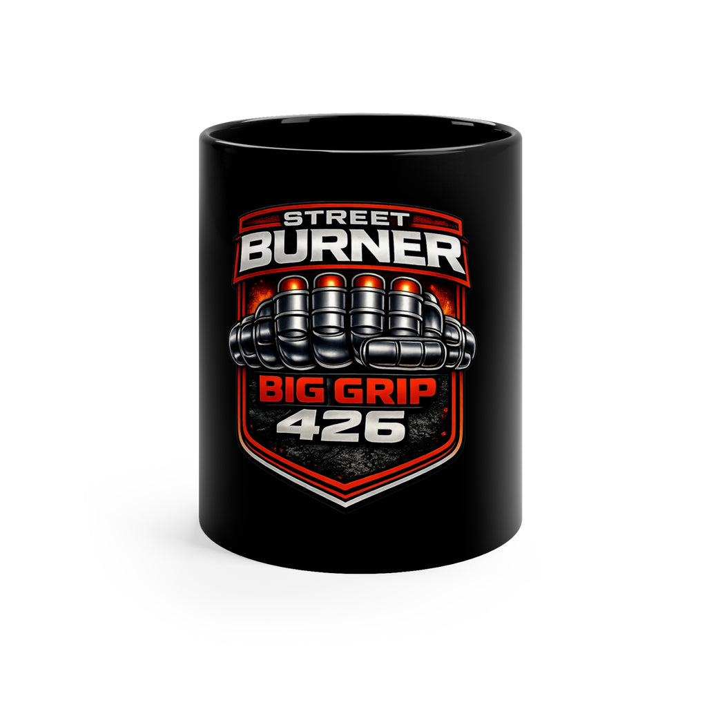 Street Burner Big Grip 426 Coffee Mug — Black 11oz