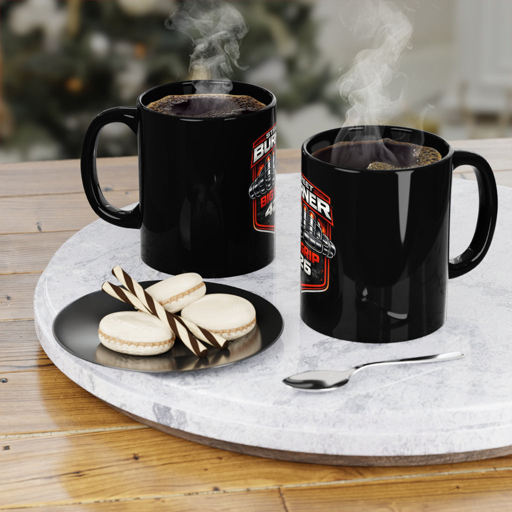Street Burner Big Grip 426 Coffee Mug — Black 11oz
